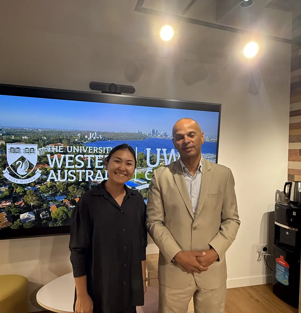 Встреча с представителем University of Western Australia